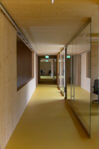 About 2 INTERIOR OFFICE PARTITIONS